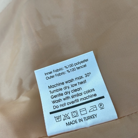 Sincerely Jules Women Riley Blazer Tan Size L NWT - Picture 14 of 14